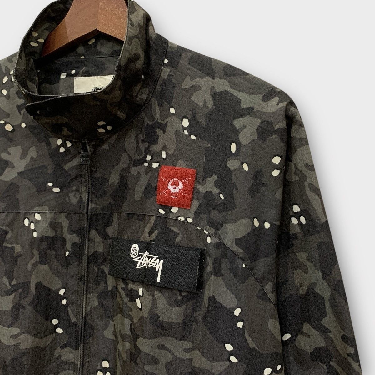 Bape × Stussy A BATHING APE X STUSSY COLLABORATION CAMO JACKET Size US M / EU 48-50 / 2 - 9 Thumbnail