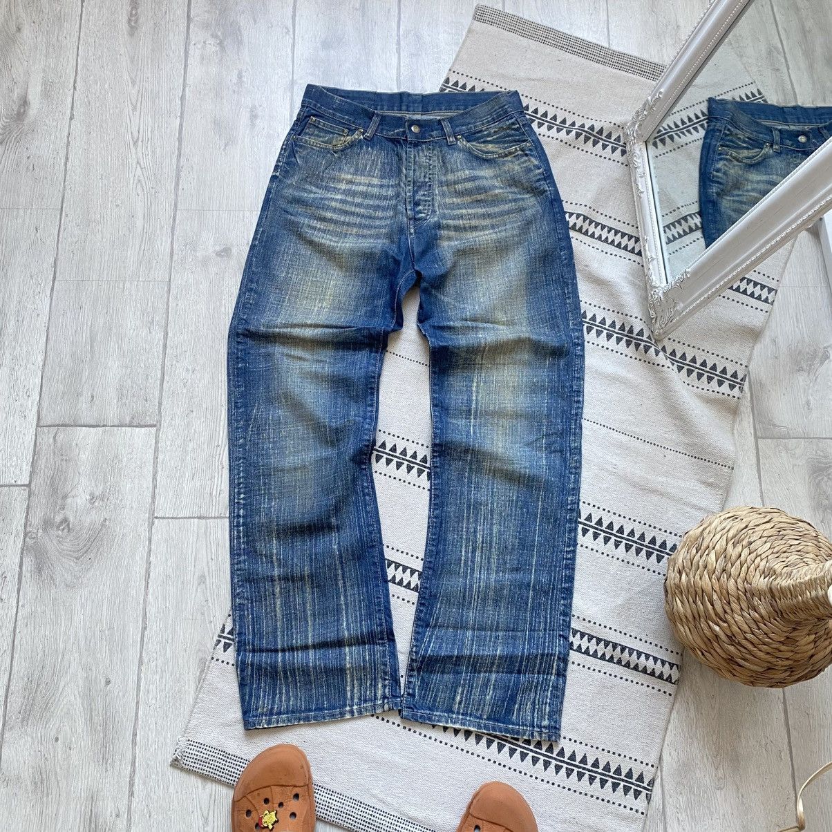 Hysteric Glamour 👖Vintage Amazing Jeans Japanese washed Denim Diesel style Size US 32 / EU 48 - 1 Thumbnail