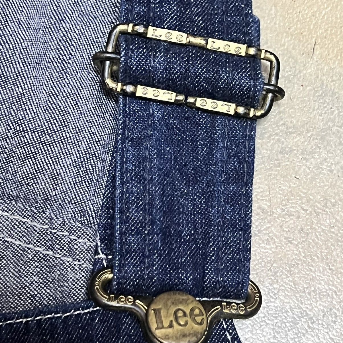 Lee Lee Union Made Blue Denim Overall Size US 32 / EU 48 - 7 Thumbnail