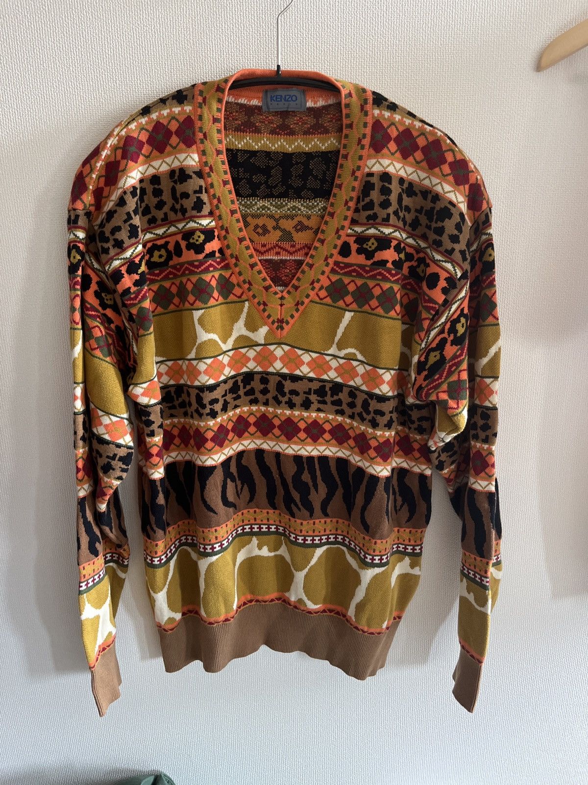 Kenzo kenzo vintage knit archive Size US L / EU 52-54 / 3 - 2 Thumbnail