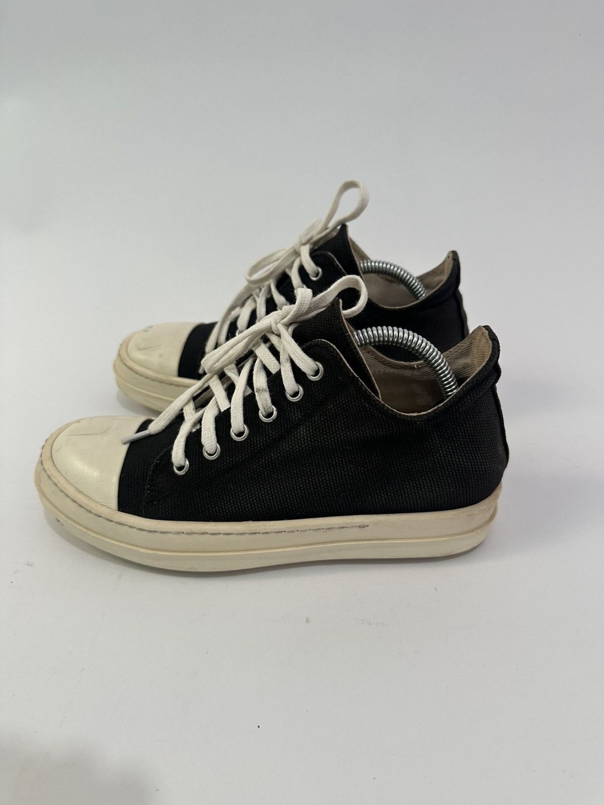 Rick Owens Drkshdw New Season Rick Owens 👽DRKSHDW 👽low-top sneakers SIZE 36.5 Size US 6.5 / IT 36.5 - 5 Thumbnail