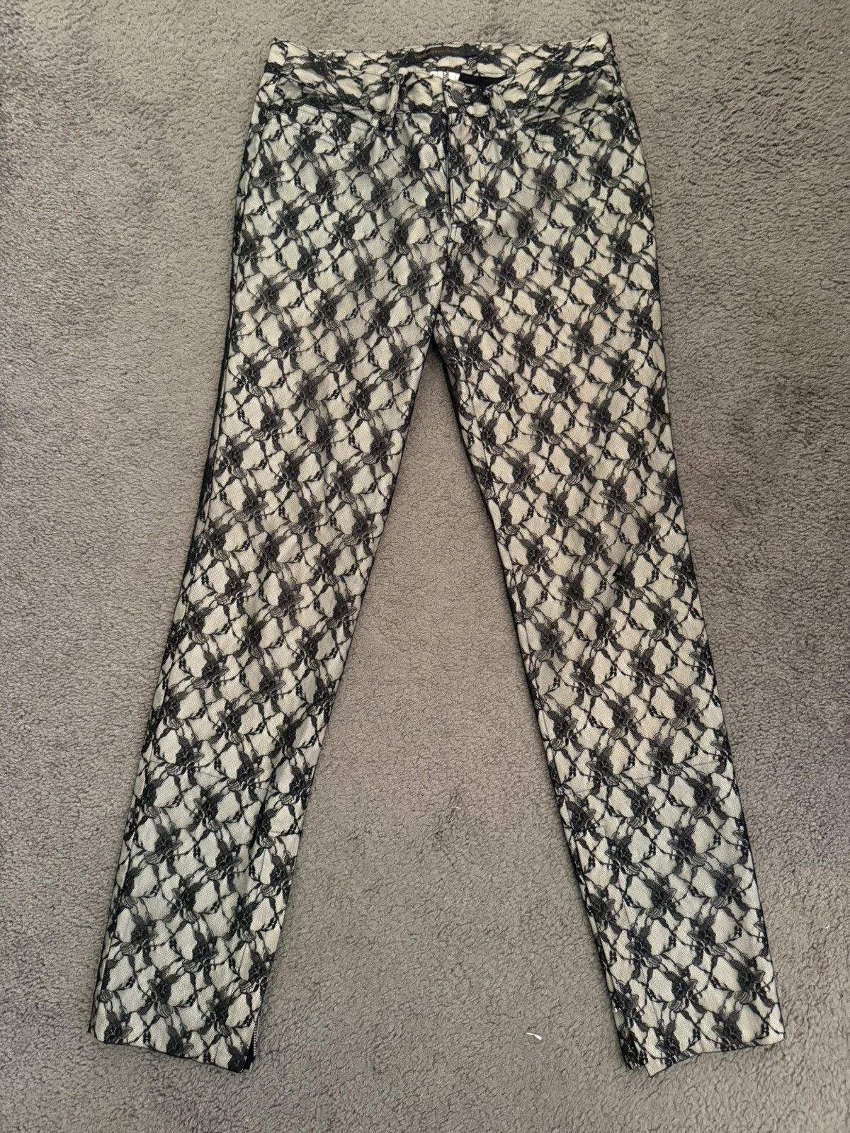 Undercover Undercover Laced Pattern Pants Size 29" - 1 Thumbnail