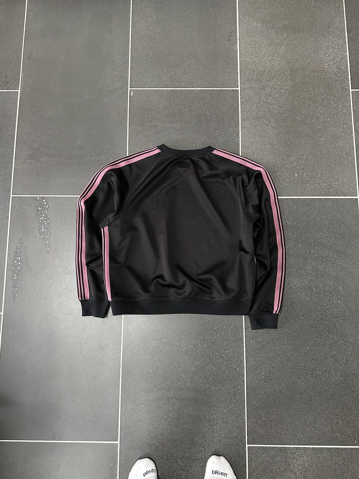 Needles Needles Track Crewneck Poly Black / Red Size US M / EU 48-50 / 2 - 5 Thumbnail