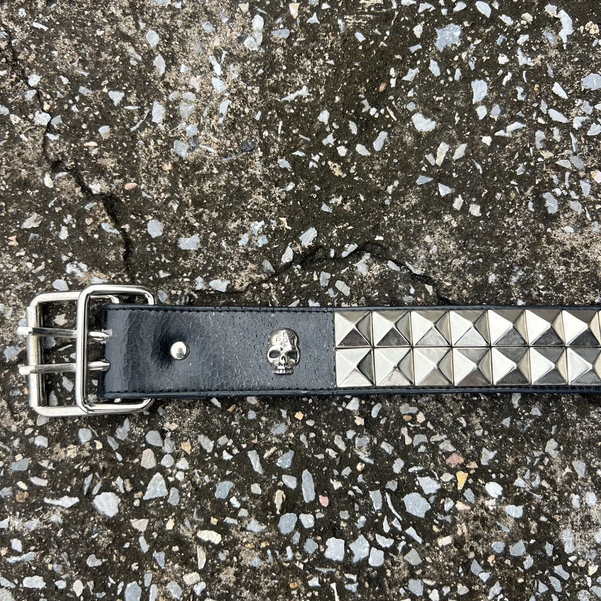 Japanese Brand SEX POT REVENGE PUNK SEDITIONARIES SKULL DESIGN BELT Size ONE SIZE - 7 Thumbnail