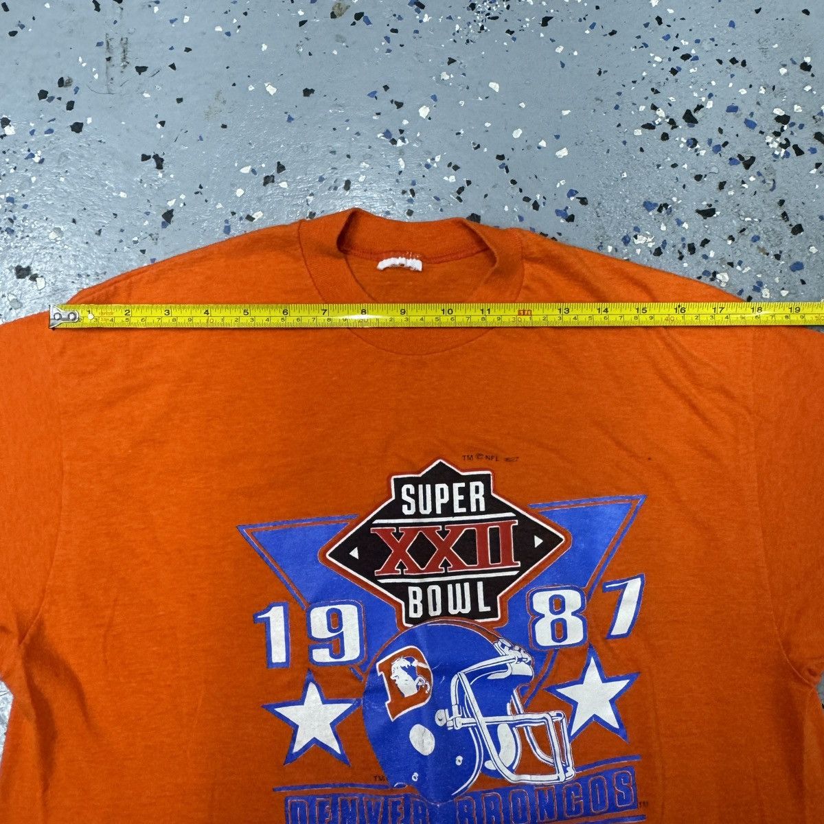 NFL × Vintage Vintage 80s 1987 Denver Broncos Super Bowl XXII Shirt L Size US L / EU 52-54 / 3 - 7 Thumbnail