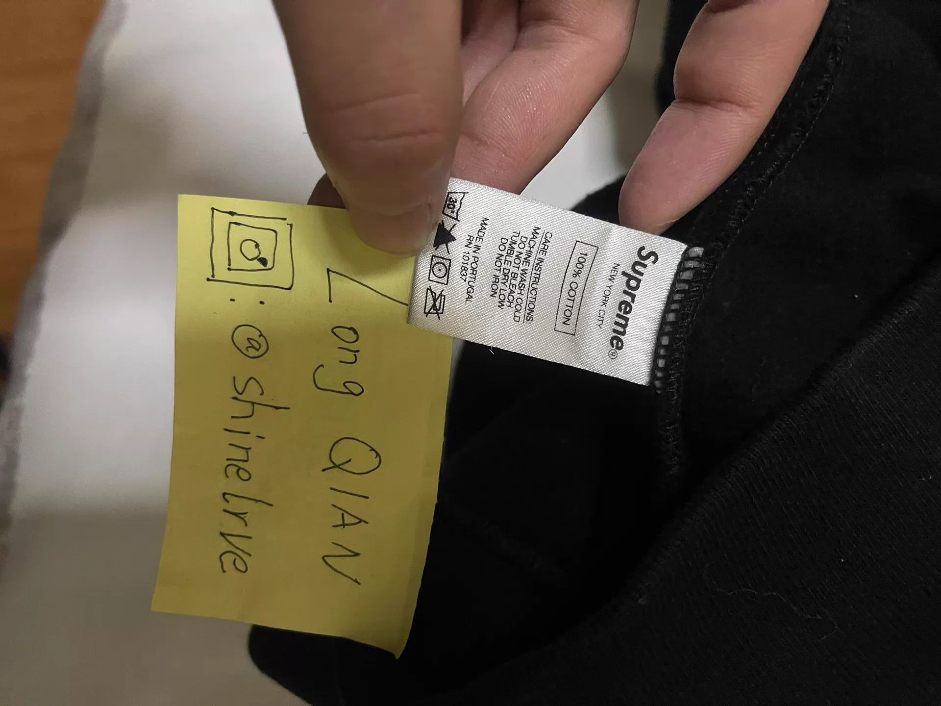 Supreme Supreme x CDG Split Box Logo Hoodie Black L New Size US L / EU 52-54 / 3 - 7 Thumbnail