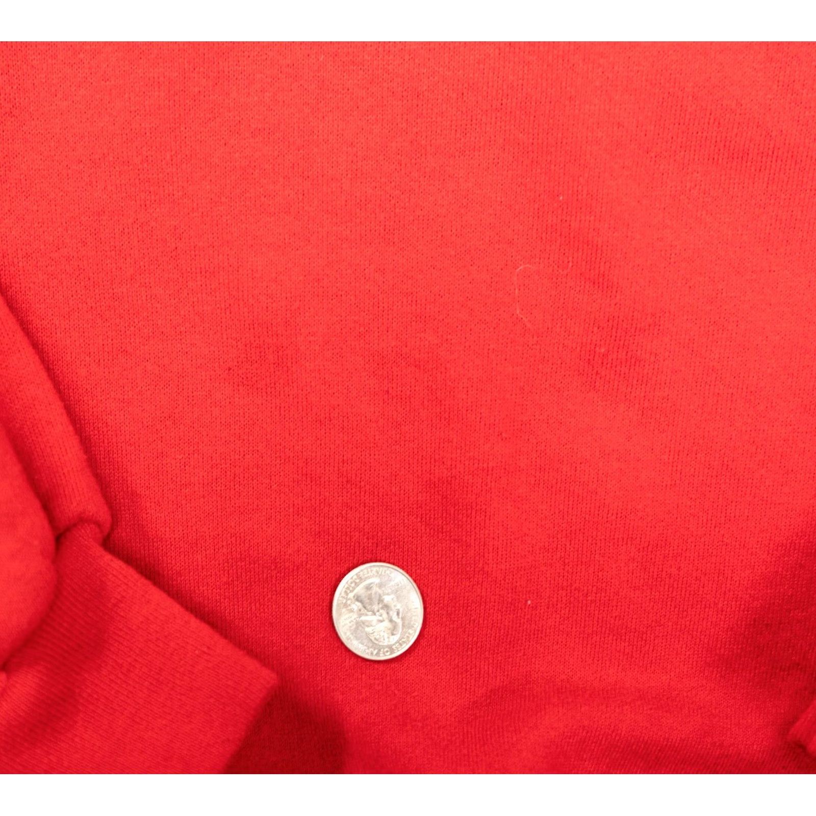 Jerzees VINTAGE Jerzees Sweatshirt Mens XL Long Sleeve Raglan Crew Neck Red Size US XL / EU 56 / 4 - 8 Thumbnail