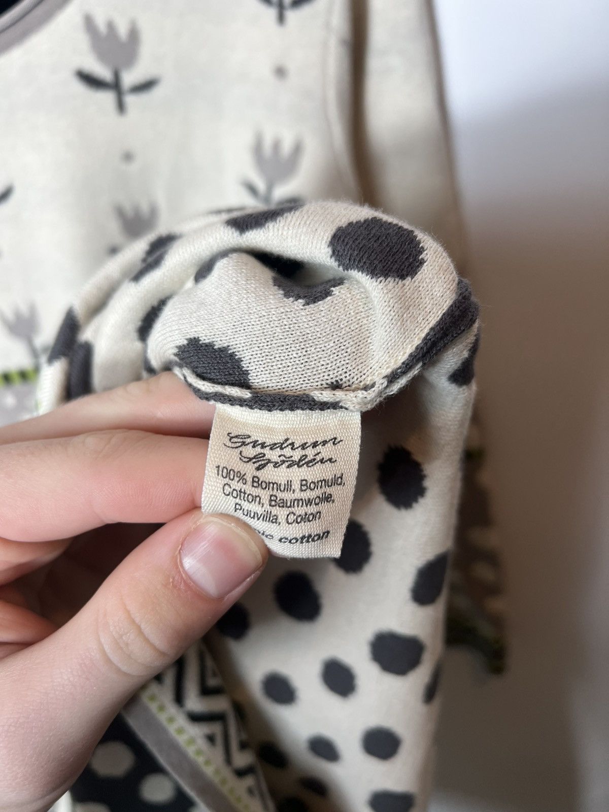 Gudrun Sjoden Vintage Gudrun Sjoden Knitted Dress 100 % Organic Cotton Size L / US 10 / IT 46 - 7 Thumbnail
