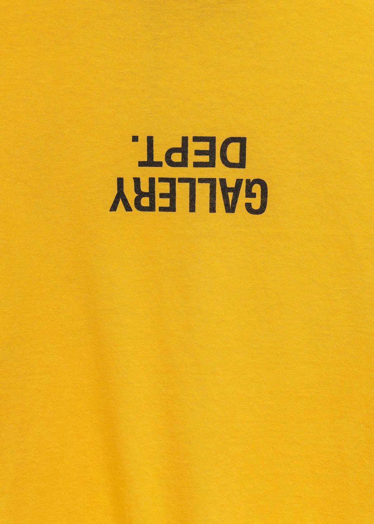 Gallery Dept. o1mle0725 Fucked Up Logo T-Shirt in Gold Yellow Size US XS / EU 42 / 0 - 3 Thumbnail