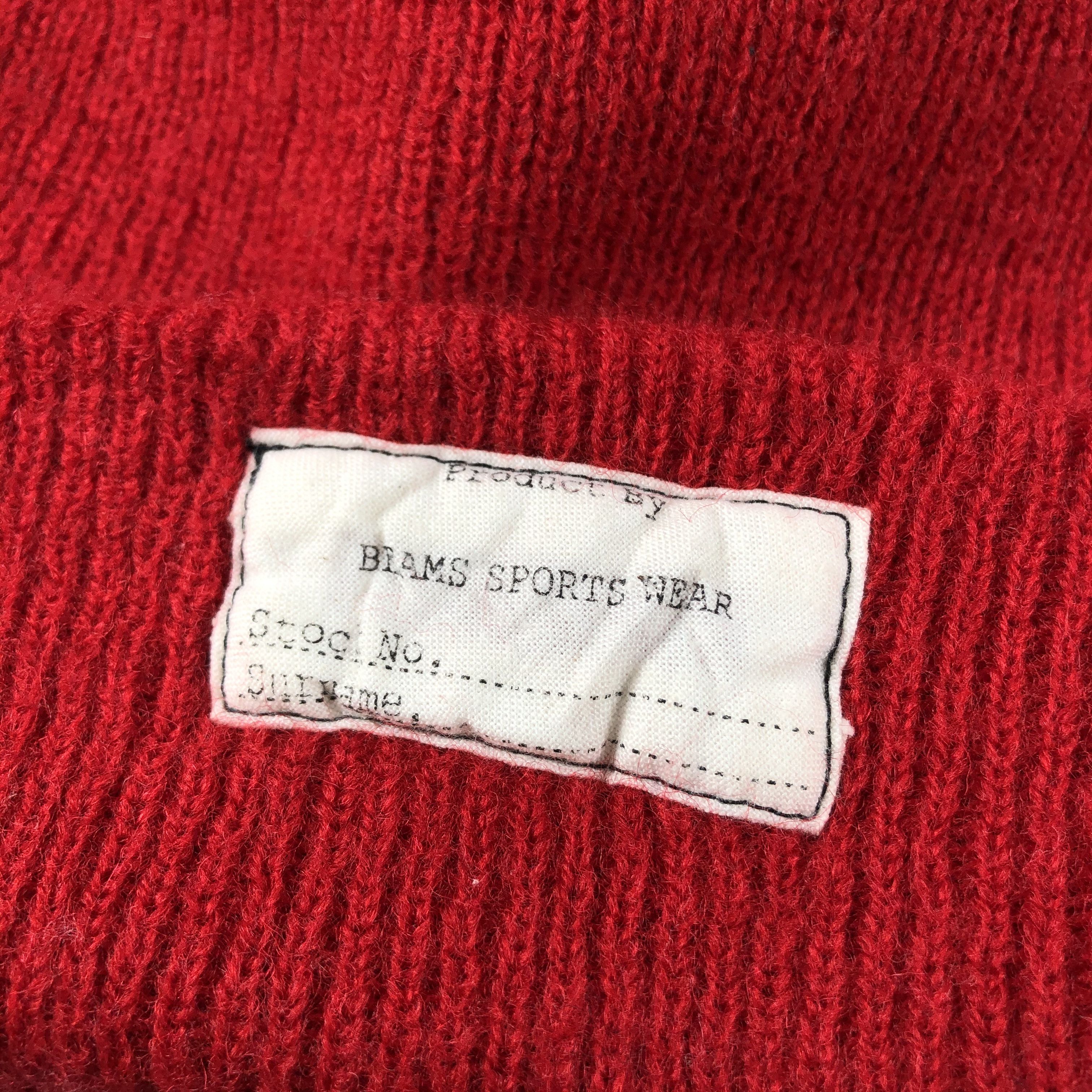 Beams Plus × Vintage Beams Sports Wear Beanie Snow Hat Snow Cap -D1254 Size ONE SIZE - 5 Thumbnail