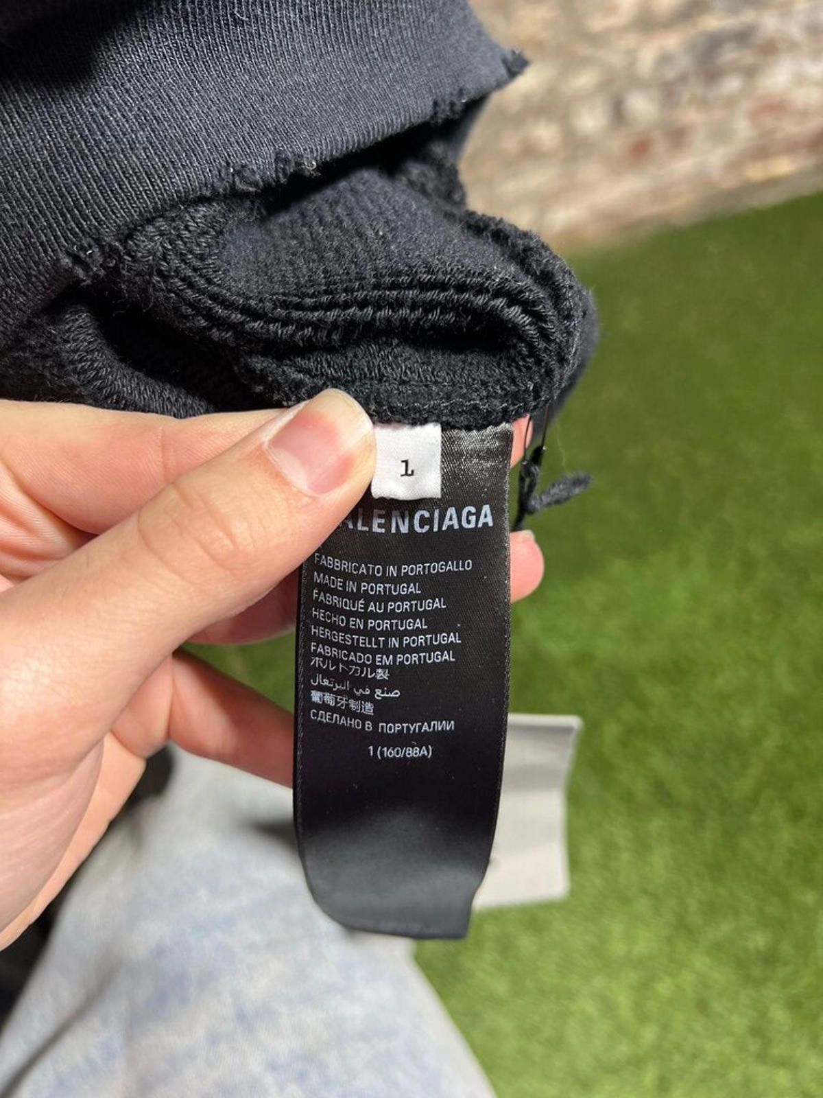 Balenciaga Baleciaga Heavy Darkwave Hoodie Black Sz. S Size US S / EU 44-46 / 1 - 4 Thumbnail