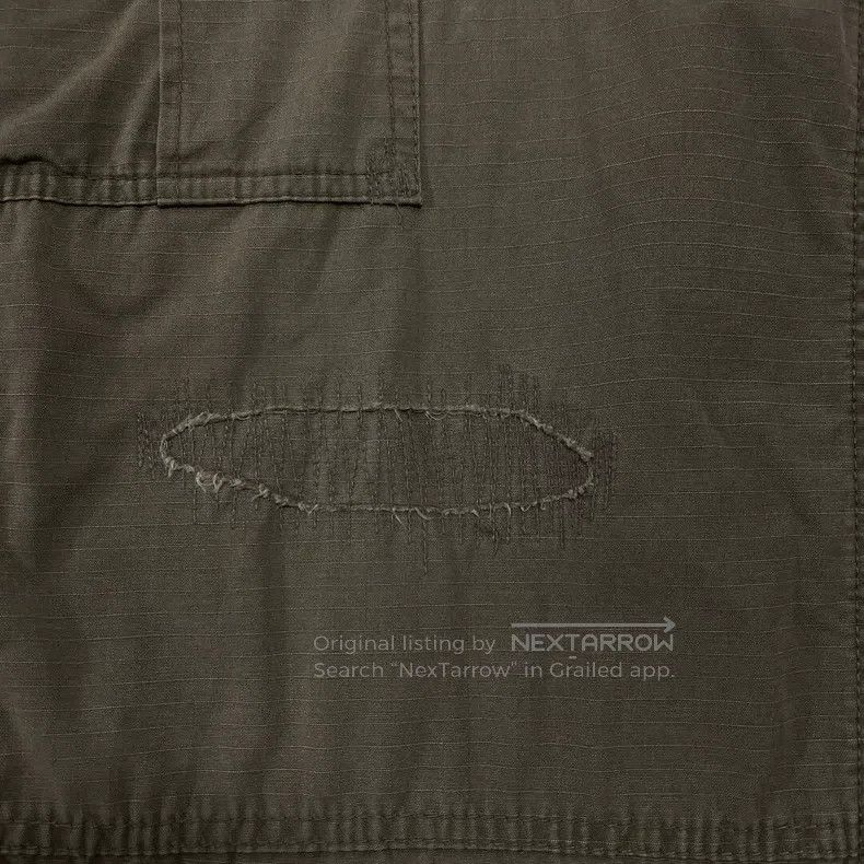 Wtaps Wtaps Wash and age distressed patchwork military pants Size US 39 - 3 Thumbnail