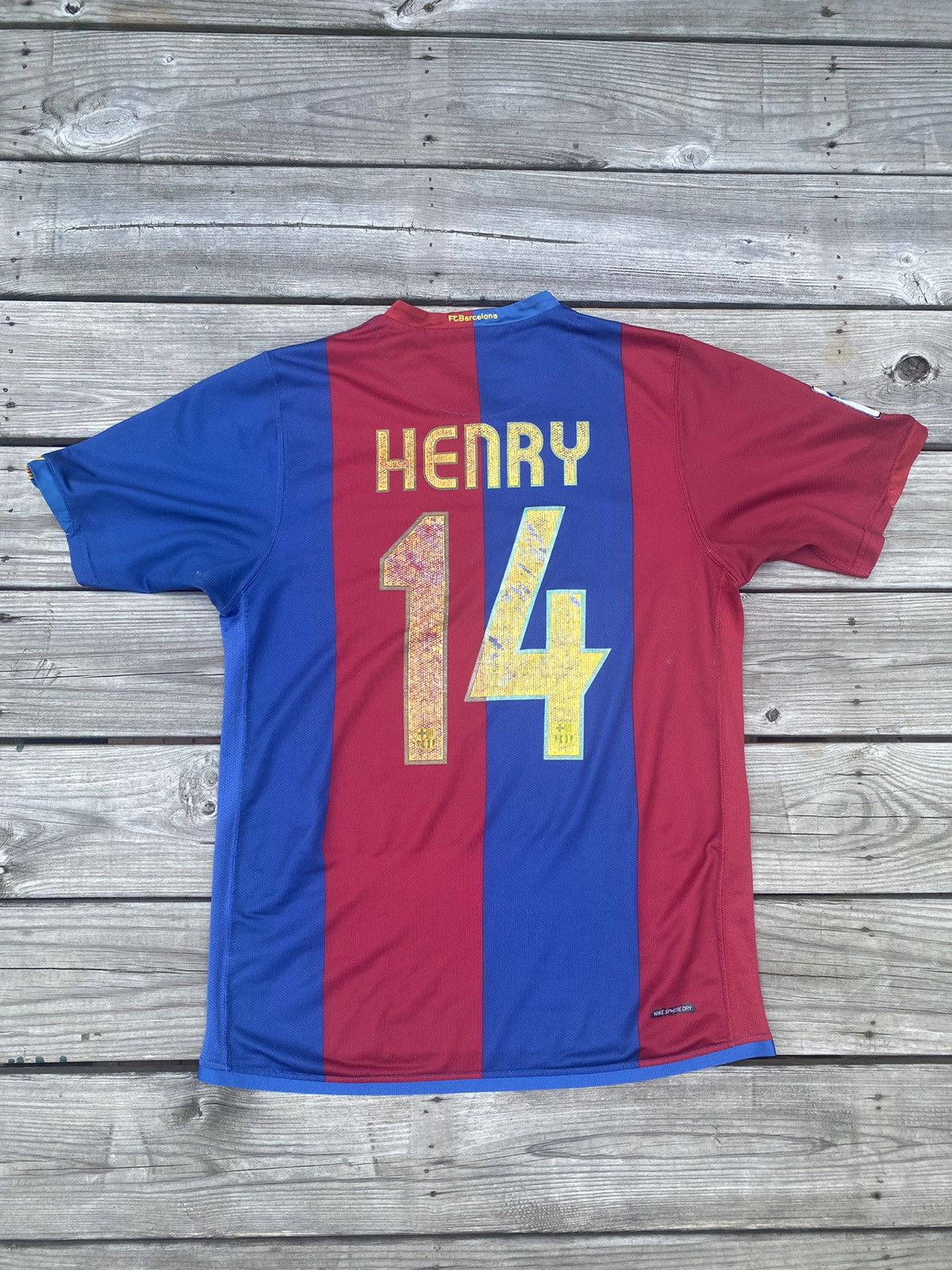 Nike Thierry Henry 2006/07 F.C. Barcelona Jersey Size US M / EU 48-50 / 2 - 6 Thumbnail