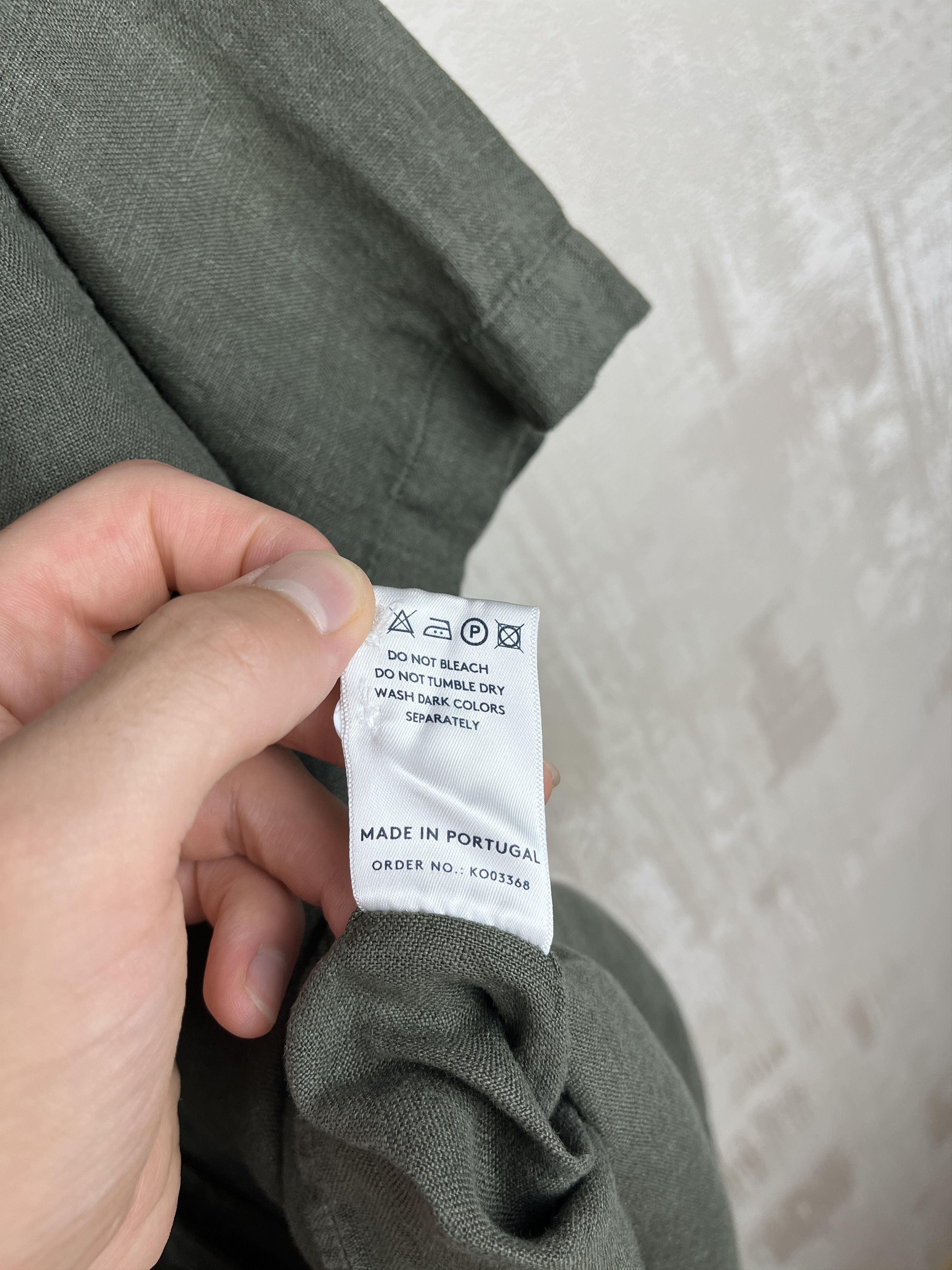 NN07 No Nationality NN07 Linen Short Sleeve Shirt Size US M / EU 48-50 / 2 - 10 Thumbnail