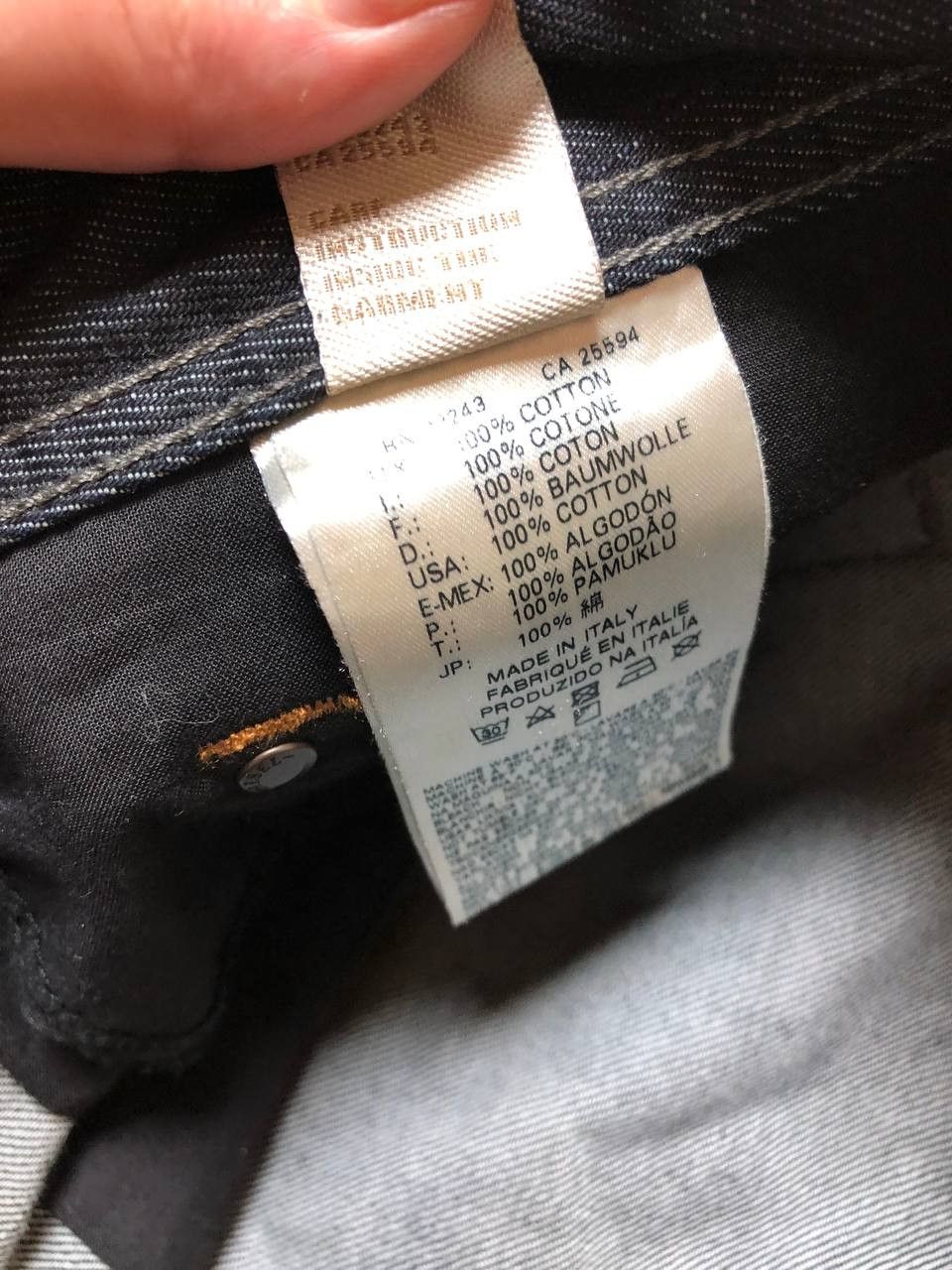 Diesel × Japanese Brand Dirty Painted Distressed Thrashed Faded Baggy Jeans Y2K Size US 36 / EU 52 - 11 Thumbnail