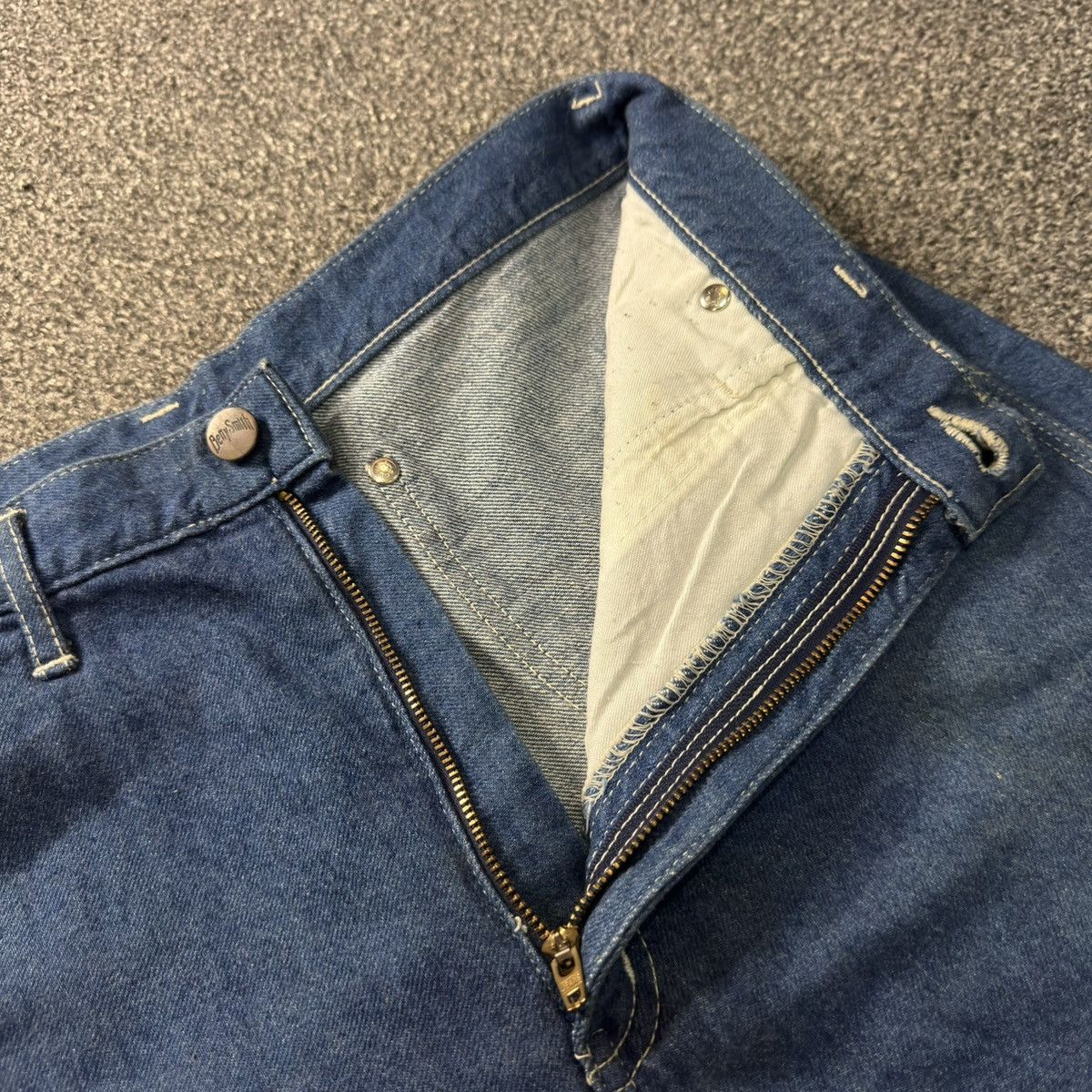 Hysteric Glamour 🇯🇵 Vintage 90s Japanese Betty Smith Fresh Lemon Fancy Denim Size US 31 - 13 Thumbnail