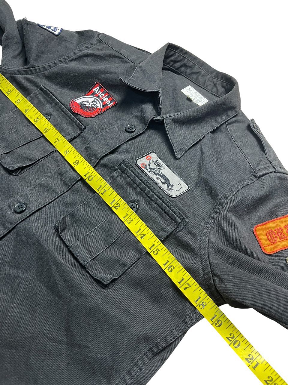 Takeo Kikuchi Takeo Kikuchi Patches Military Shirt Size US S / EU 44-46 / 1 - 7 Thumbnail