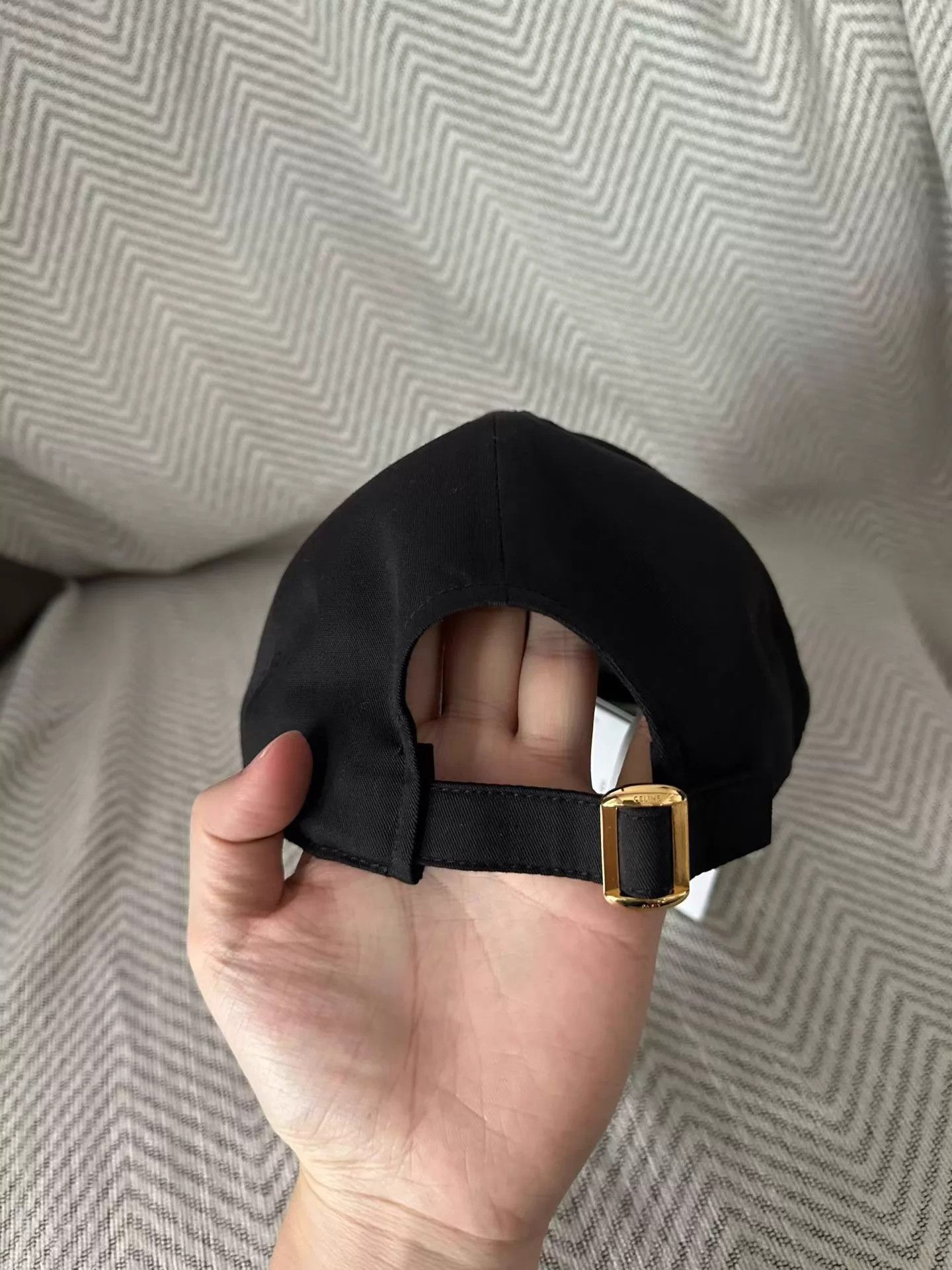 Celine CELINE Black Baseball Cap L New Size ONE SIZE - 2 Thumbnail