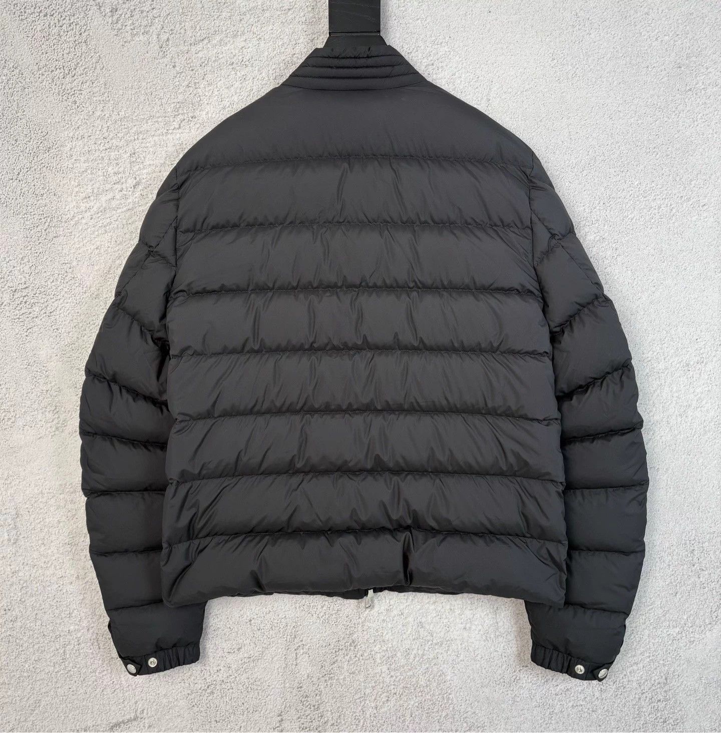 Moncler Men's Moncler 24FW Biker Souillet Black Mid-Down Jacket 5 Size US XXL / EU 58 / 5 - 2 Thumbnail