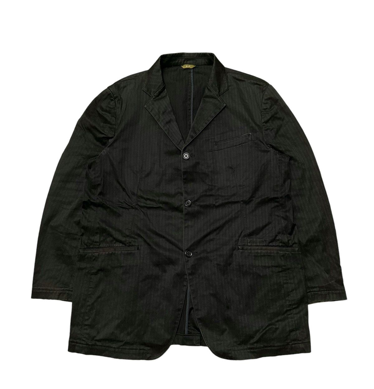 Yohji Yamamoto AAR Yohji Yamamoto striped coat Size US XL / EU 56 / 4 - 1 Thumbnail