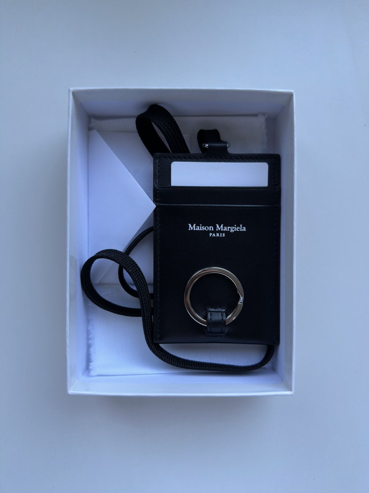 Maison Margiela Maison margiela leather cardholder/ID holder Size ONE SIZE - 6 Thumbnail