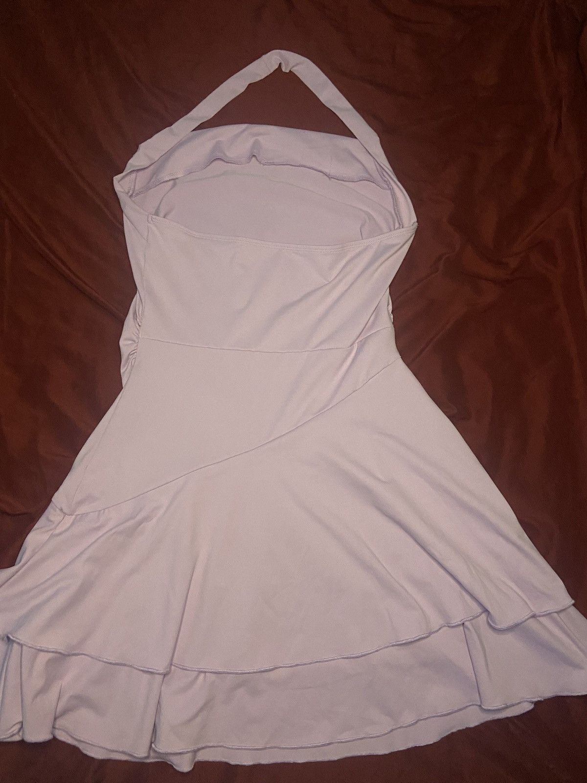 Vintage Purple halter dress Size M / US 6-8 / IT 42-44 - 4 Thumbnail