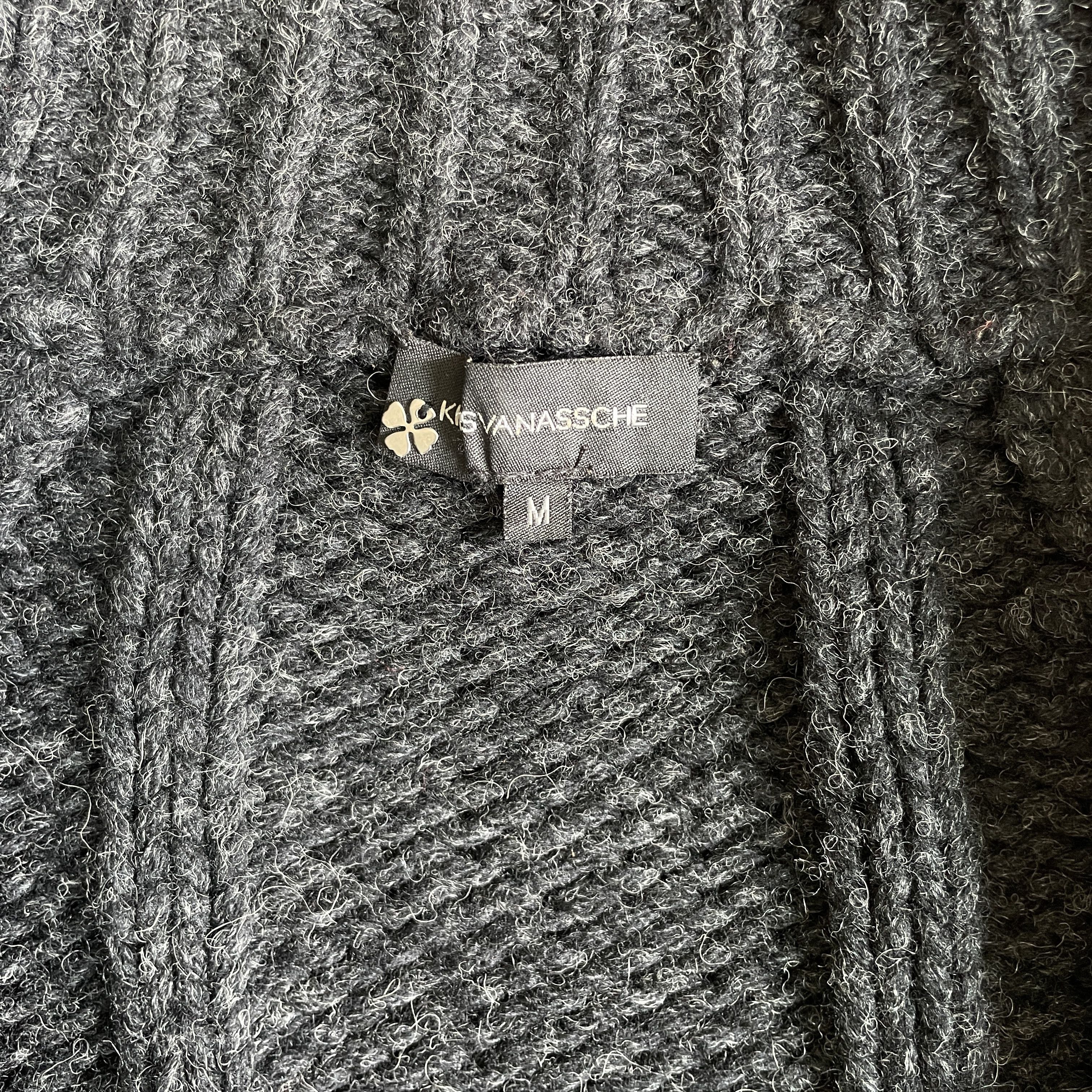 Kris Van Assche Kris Van Assche Wool Knit Sweaters with Leather Belts Buckle Size US M / EU 48-50 / 2 - 6 Thumbnail
