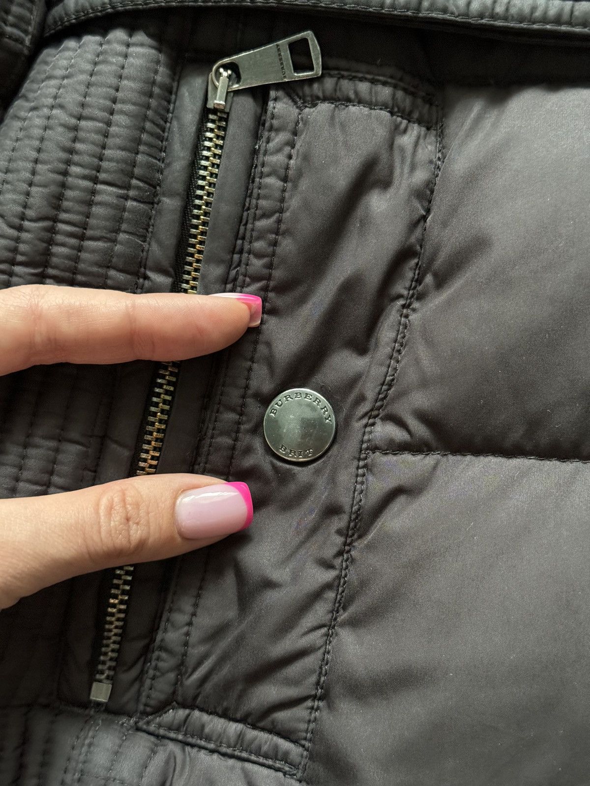 Burberry × Designer Burberry Brit nova check lining belted puffer down jacket Size S / US 4 / IT 40 - 6 Thumbnail