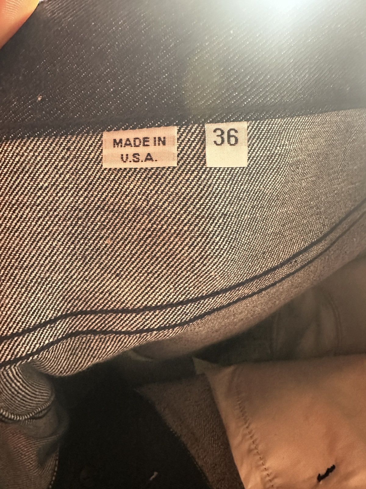Matty Boy Matty Boy Anti Promo Patch Jeans Navy Size US 36 / EU 52 - 5 Thumbnail