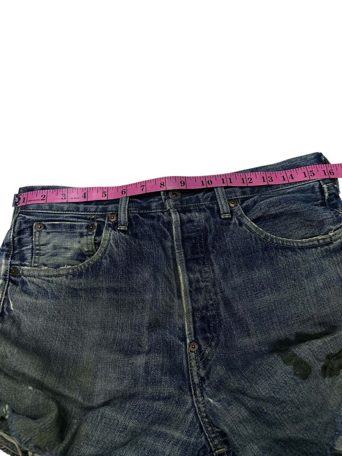 Levi's Distress Vintage Levis 702 Big E Buckle Back . Size US 32 / EU 48 - 5 Thumbnail