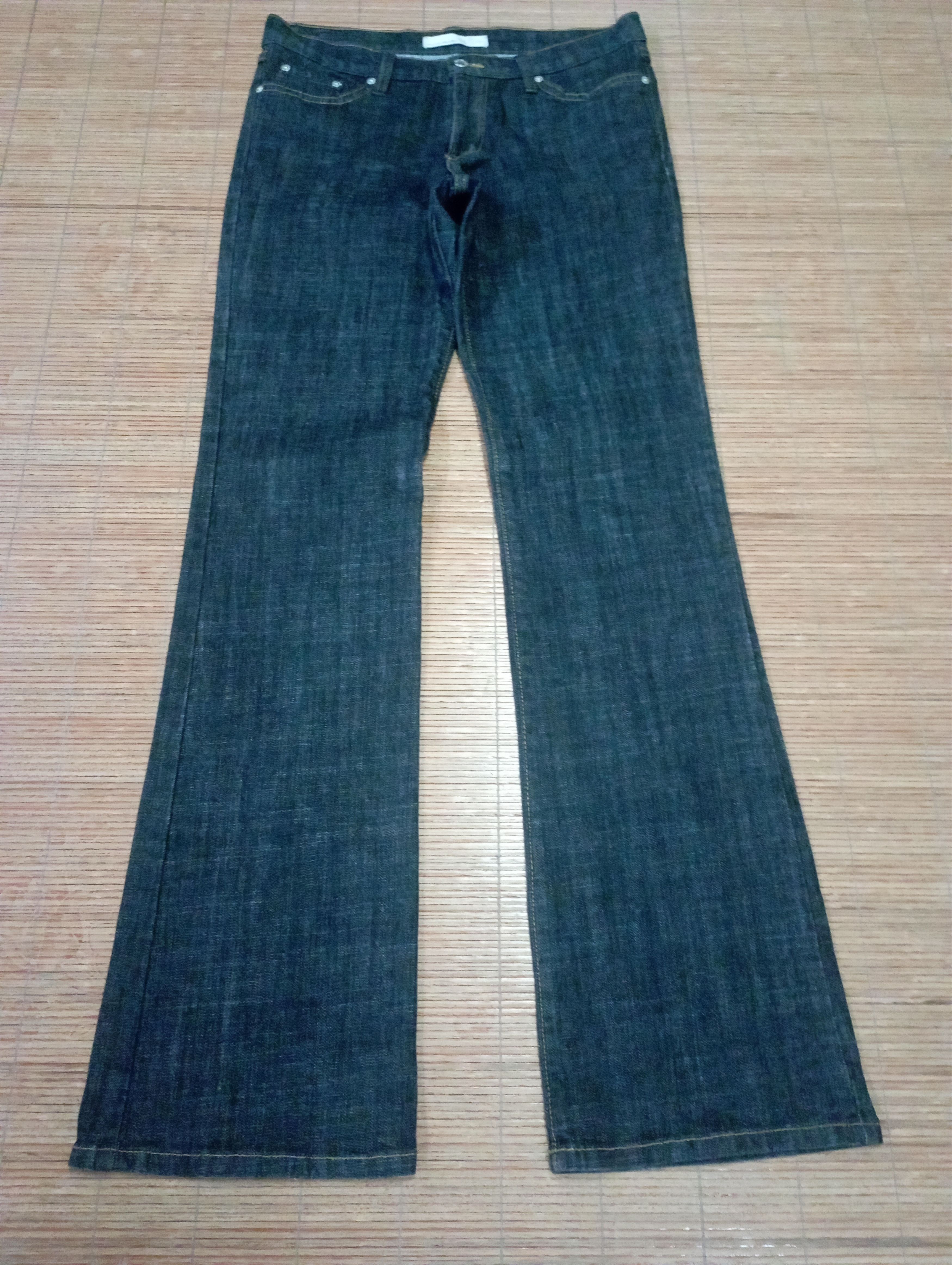 image of If Six Was Nine x Jean Flare Jeans Vintage Talon Zip Flying Monkey Black Jeans, Men's (Size 32)