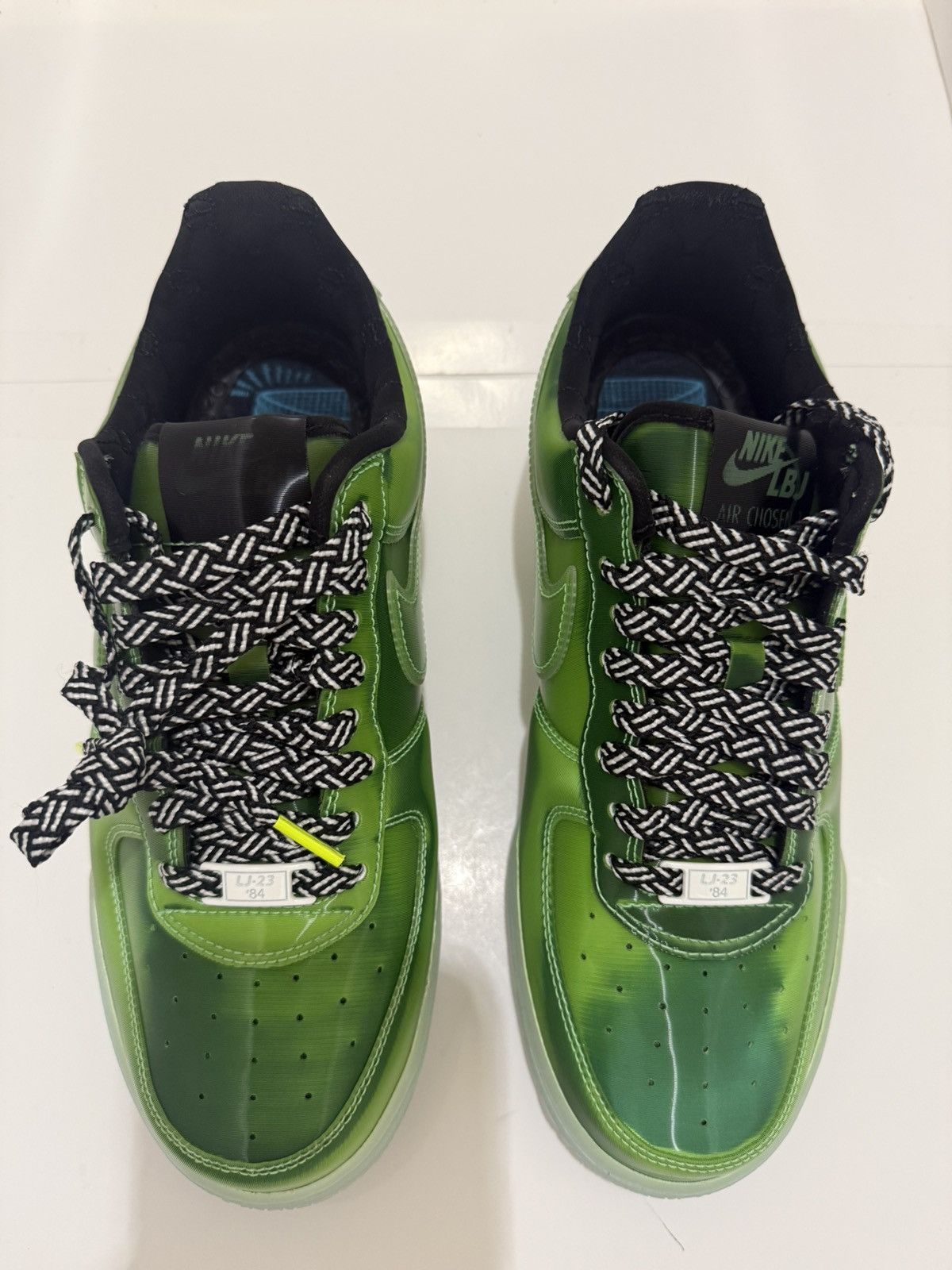 Nike Nike LeBron James Air Force 1 ASW - IQ5368-300 Size 8.5 Size US 8.5 / EU 41-42 - 7 Thumbnail