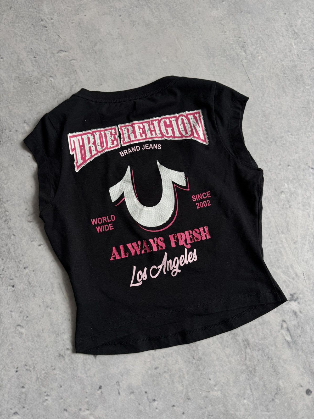 True Religion Vintage True Religion Y2K retro big logo tee wmns Size M / US 6-8 / IT 42-44 - 1 Thumbnail