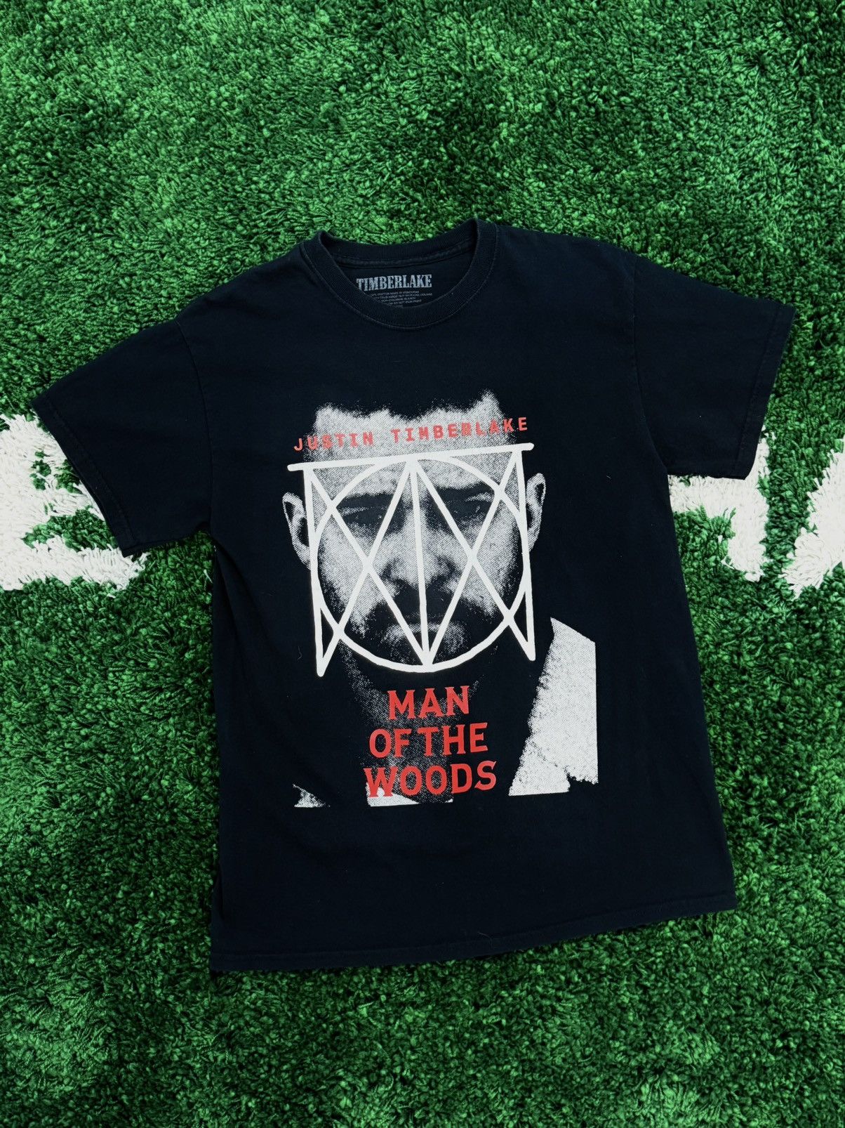 Other Justin Timberlake Man Of The Woods Tee Medium Black Tour Size US M / EU 48-50 / 2 - 1 Thumbnail