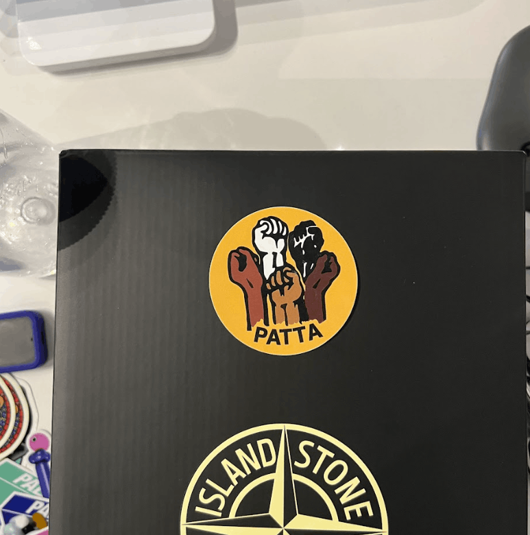 Patta Patta Fist Sticker Size ONE SIZE - 2 Thumbnail