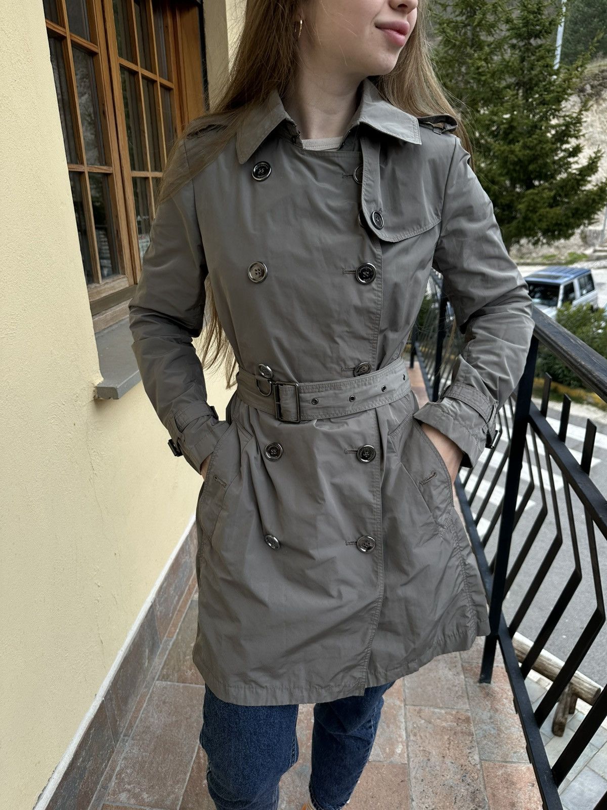 Burberry Burberry Brit Trench Coat Size XS / US 0-2 / IT 36-38 - 1 Thumbnail