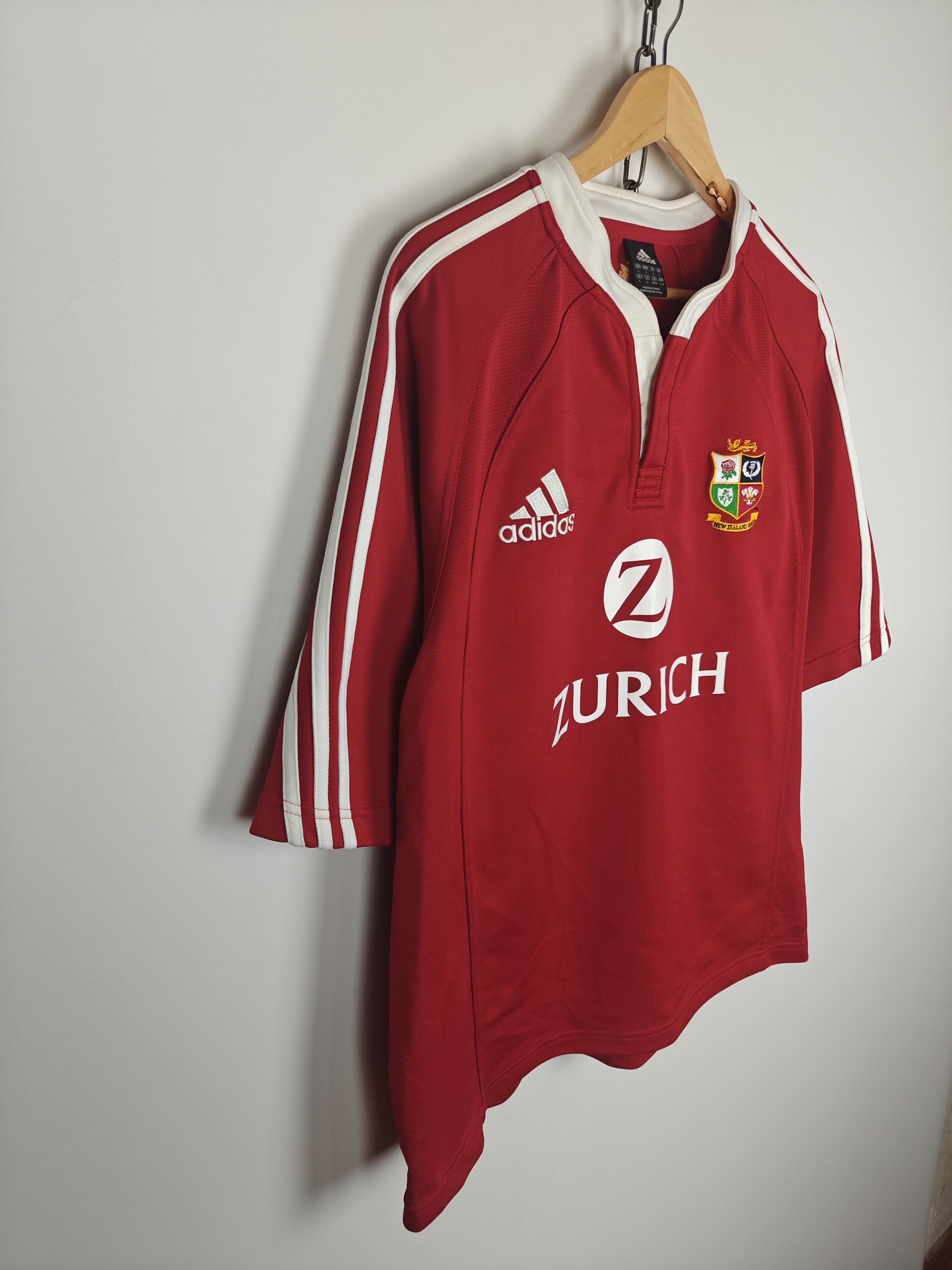 Adidas Adidas Jersey T-Shirt Zurich New Zealand 2005 Red size L Size US L / EU 52-54 / 3 - 5 Thumbnail
