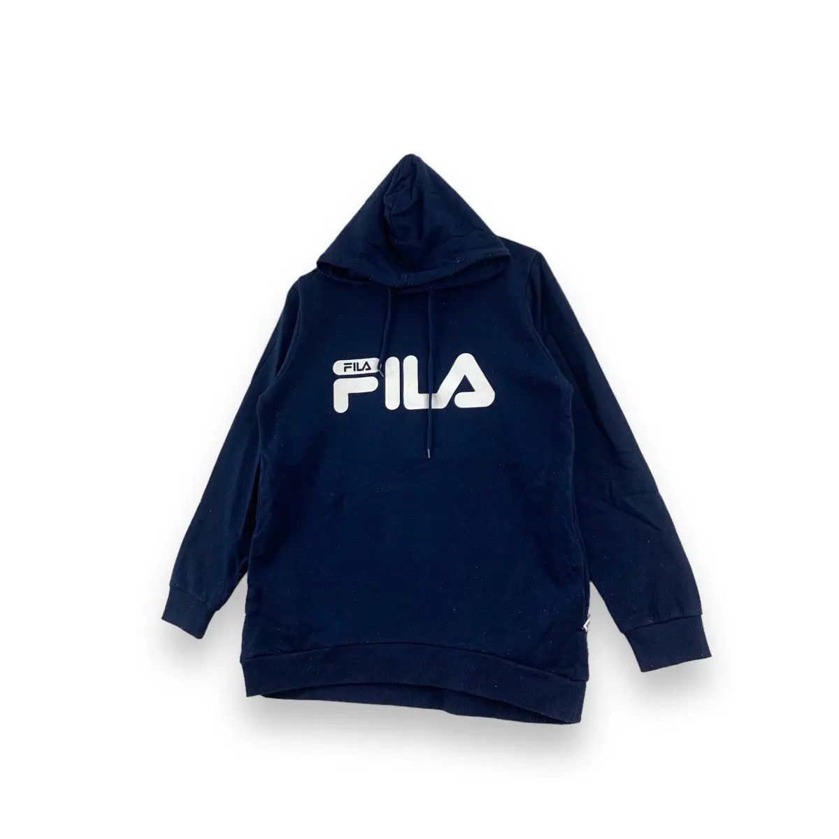 Fila Vintage FILA BIELLA ITALIA Center Logo Oversized Hoodie Size L / US 10 / IT 46 - 4 Thumbnail