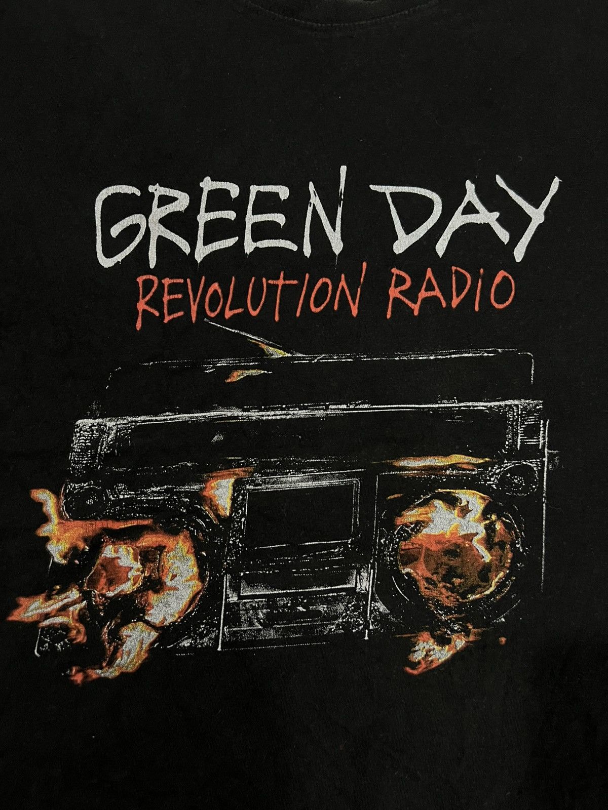 Band Tees × Vintage Y2K GREEN DAY Revolution Radio Tour Line Up Hit Punk Shirt Size US L / EU 52-54 / 3 - 5 Thumbnail