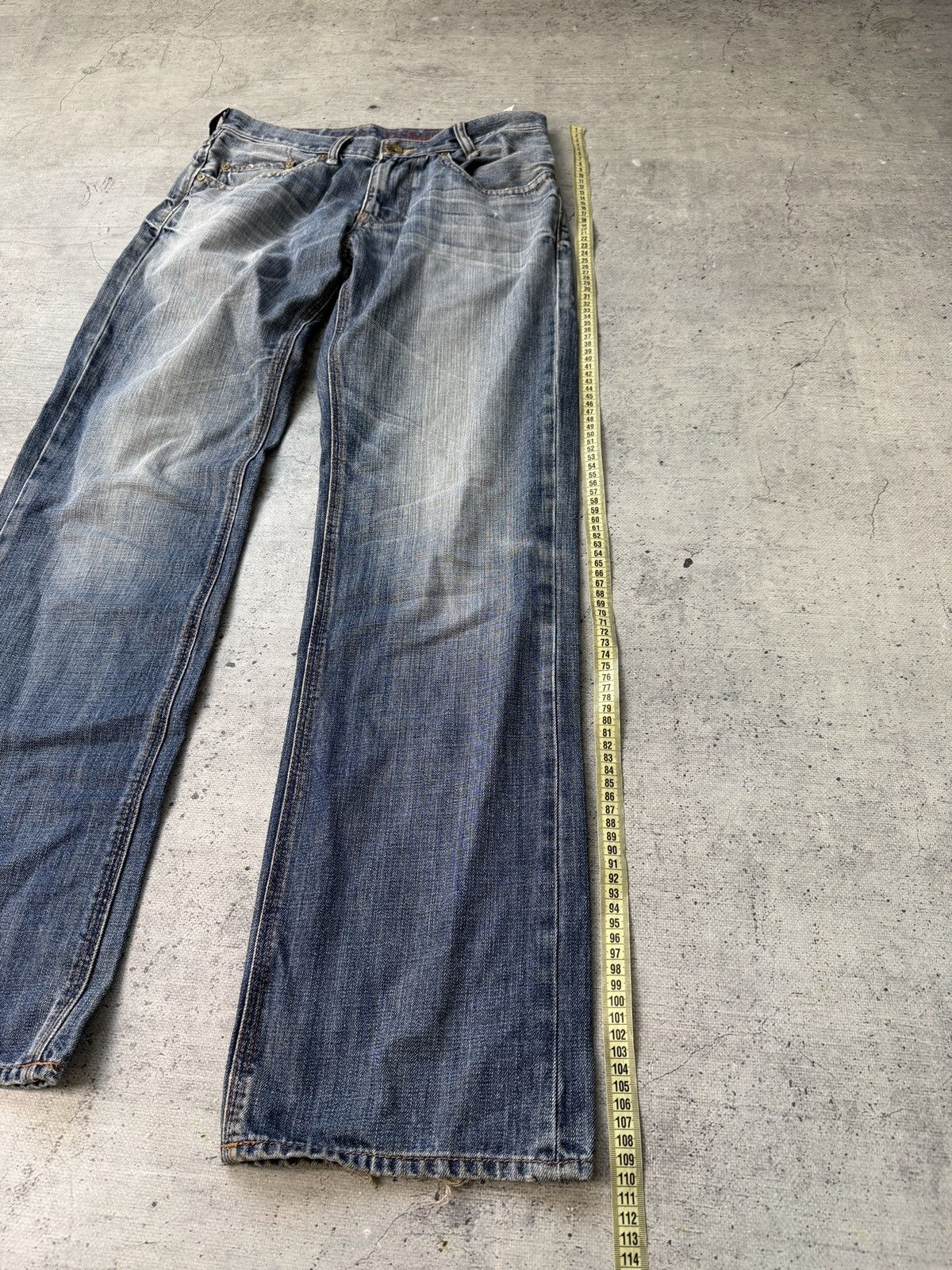 Tommy Hilfiger Vintage Tommy Hilfiger Jeans 34x34 Baggy Denim 90s Pants Size US 34 / EU 50 - 5 Thumbnail