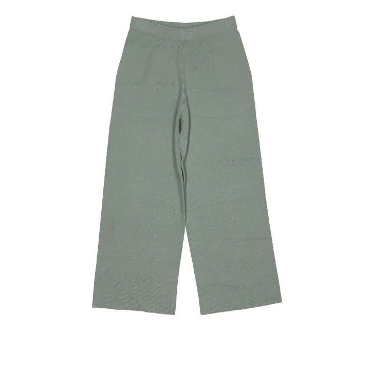 Max Mara Maxmara Comfortable Elastic Straight Casual Pants 0079 Size 22" - 1 Thumbnail