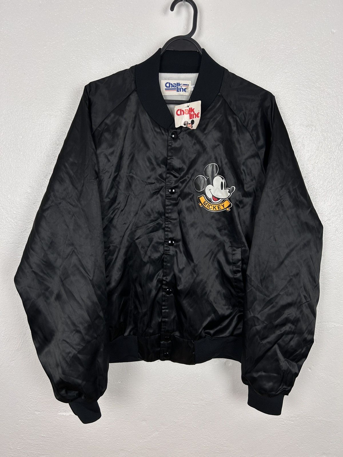 Chalk Line BNWT 80s Chalk Line Mickey Mouse Varsity Bomber Jacket Size US XL / EU 56 / 4 - 1 Thumbnail