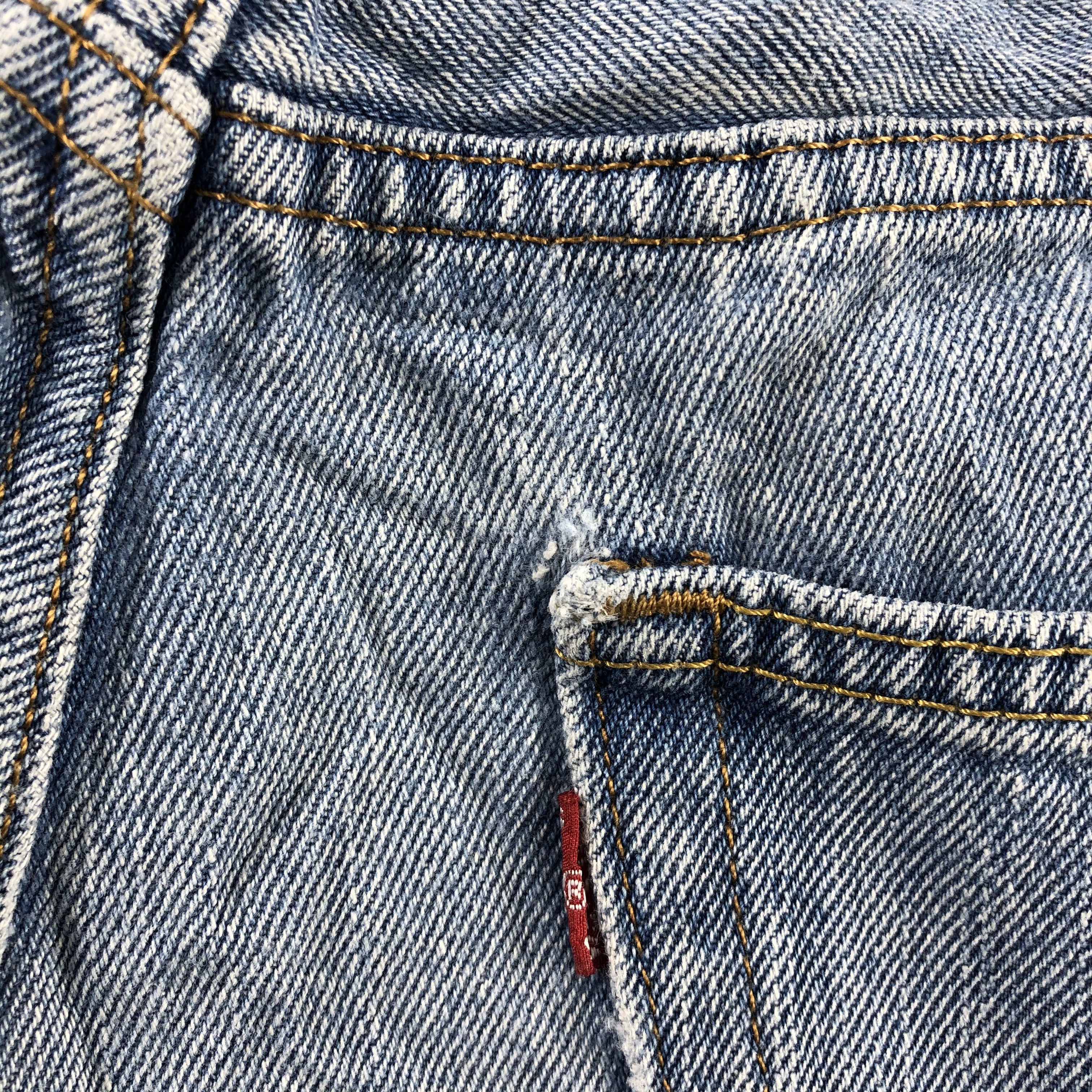 Levi's Vintage Blue Wash Levis 550 Jeans-J2667 Size US 28 / EU 44 - 8 Thumbnail