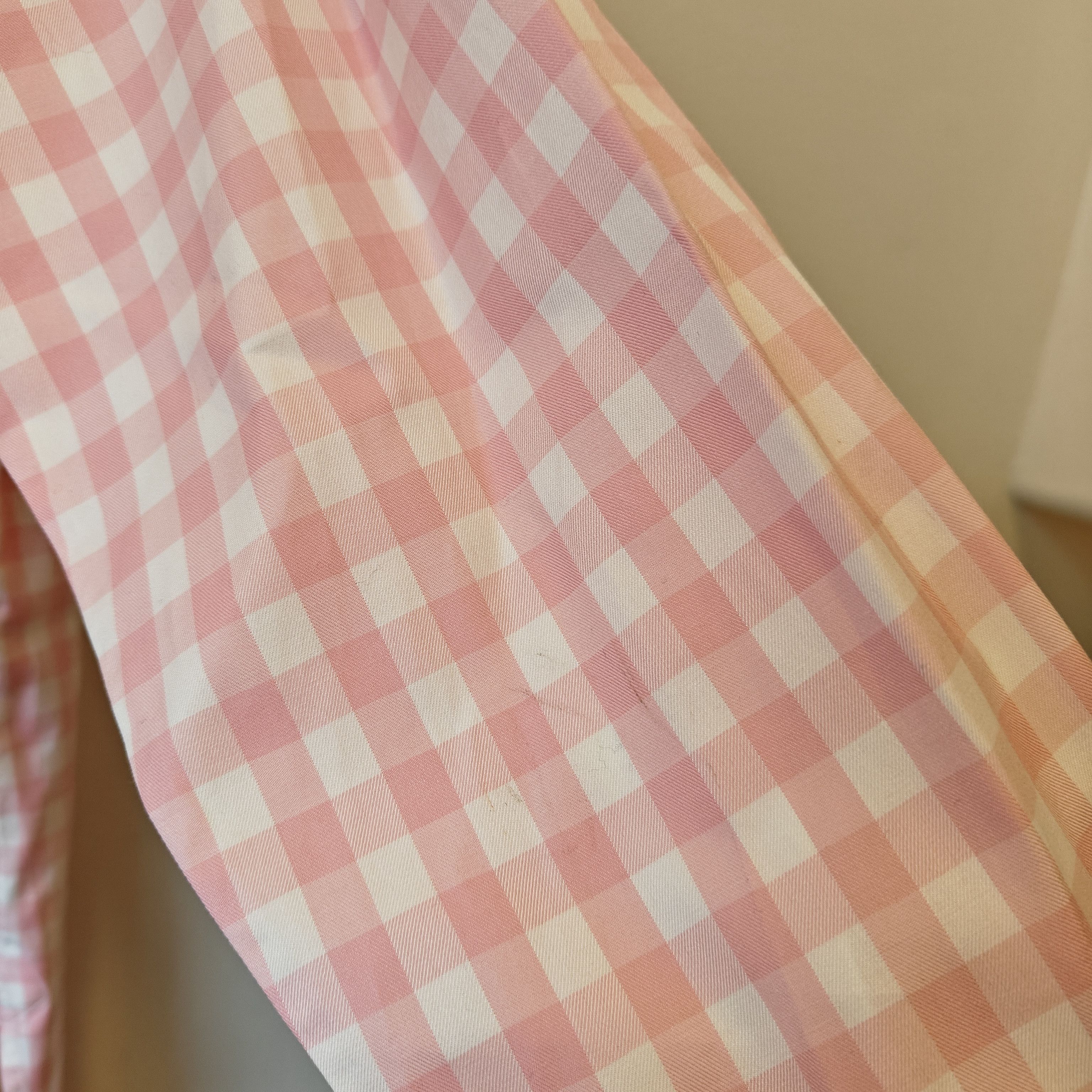 Drake's pink checkered dress shirt 16/41" drakes Size US M / EU 48-50 / 2 - 13 Thumbnail
