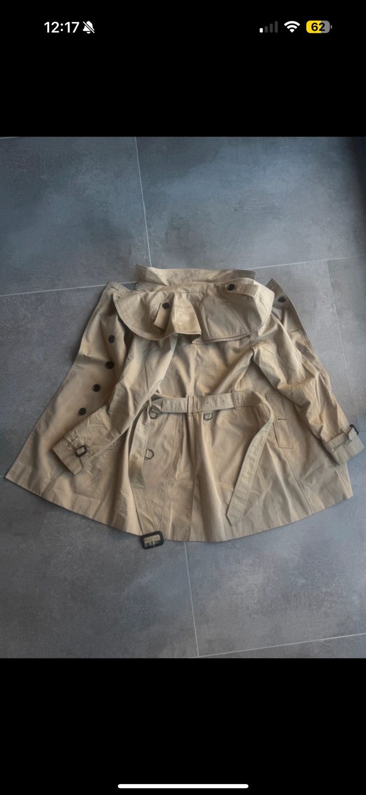 Burberry Burberry Prorsum Trench Coat Size S / US 4 / IT 40 - 3 Thumbnail