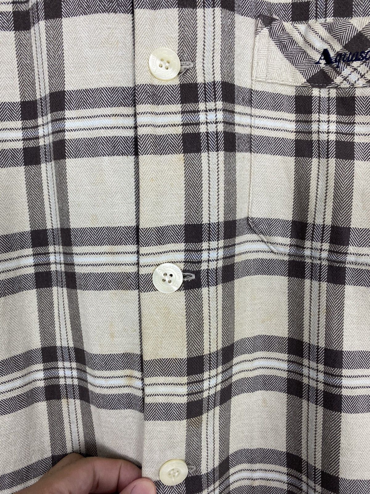 Aquascutum Rare‼️ Aquascutum Shirt Novacheck Made in Japan Size US M / EU 48-50 / 2 - 9 Thumbnail