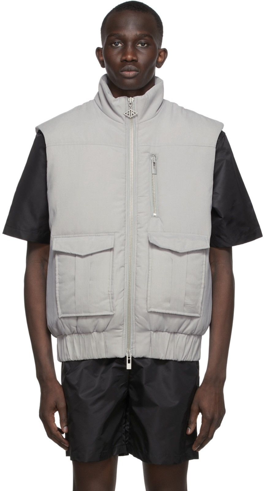 Han Kjobenhavn !DS! FW22 Han Kjobenhavn Grey Padded Vest Size US M / EU 48-50 / 2 - 3 Thumbnail