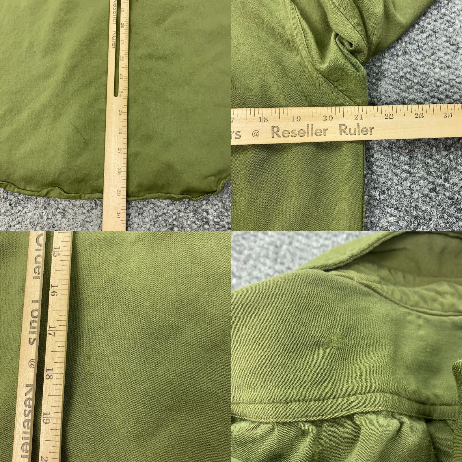 Vintage VINTAGE Diamond Button-Up Shirt Mens XL Green Wool Pearl Snap 60s Western Size US XL / EU 56 / 4 - 8 Thumbnail