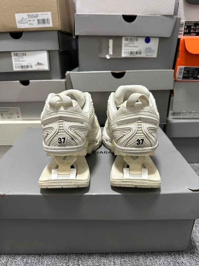 Balenciaga Balenciaga X-Pander Spring Shoes in Off-White-2506 Size US 6 / IT 36 - 3 Thumbnail