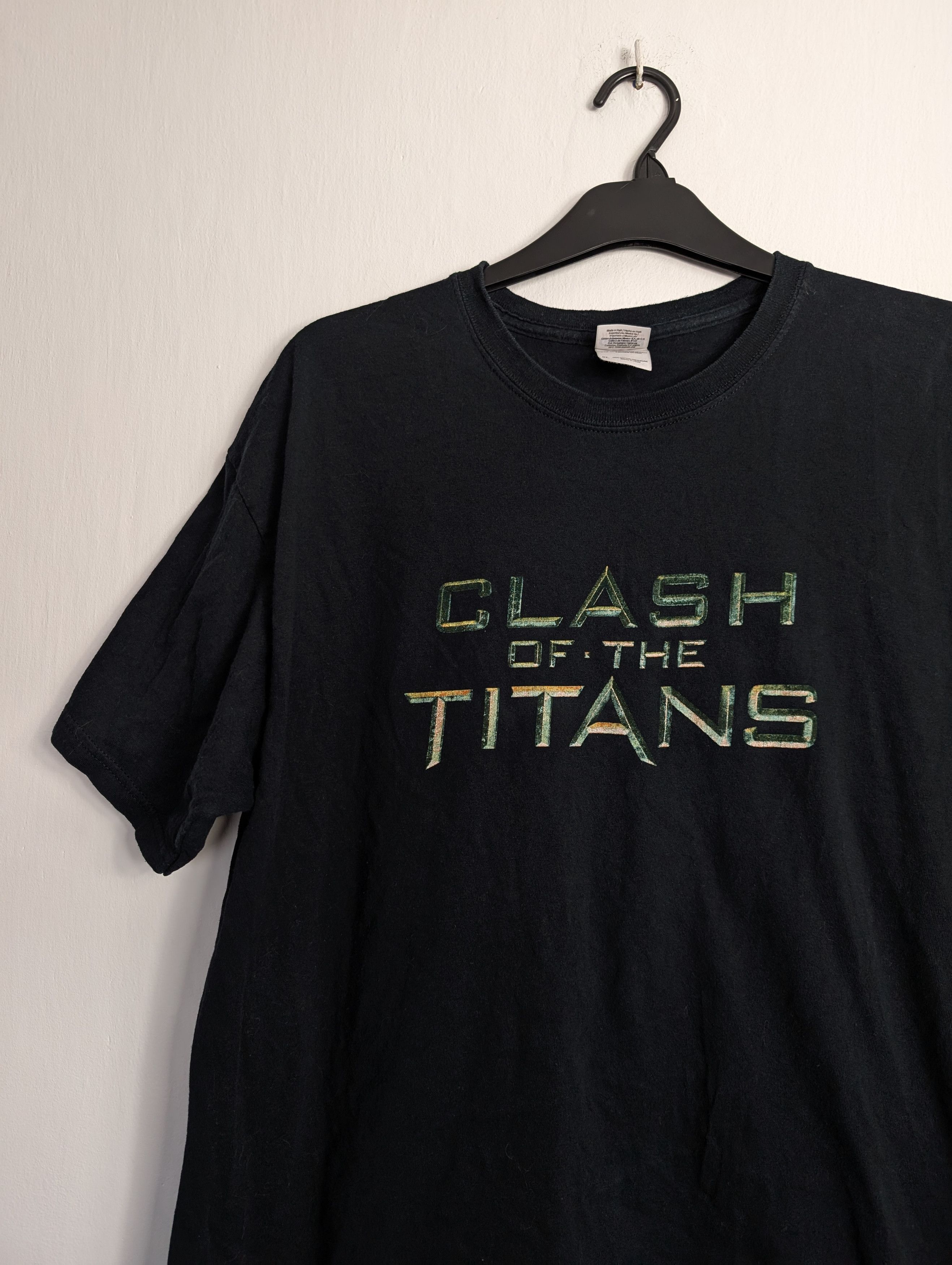 Gildan × Vintage 2010 Clash Of The Titans Logo Tee Movie Cinema Size US XL / EU 56 / 4 - 2 Thumbnail